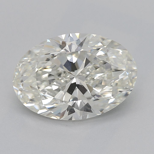 1.7 carat J-SI1 Natūralus Oval Deimantas (1)