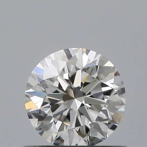 0.52 carat F-VVS1 Excellent cut Natūralus Round Deimantas (1)