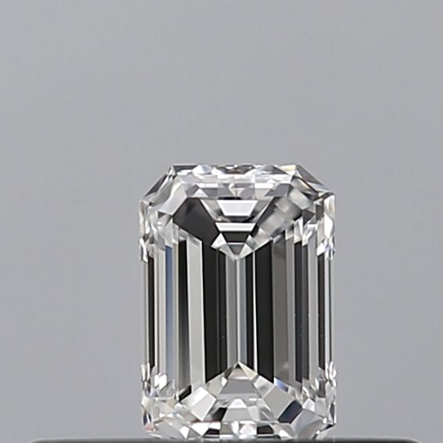 0.23 carat D-VVS2 Natūralus Emerald Deimantas (1)