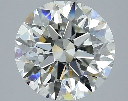3.01 carat I-SI1 Excellent cut Natūralus Round Deimantas (1)