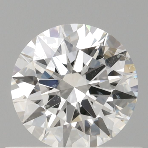 0.59 carat F-SI1 Excellent cut Natūralus Round Deimantas (1)