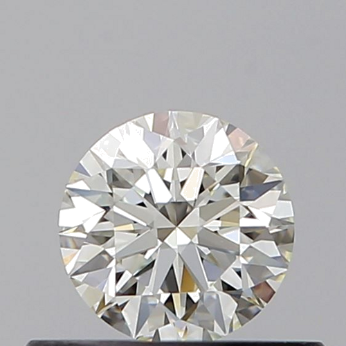0.39 carat K-VVS2 Excellent cut Natūralus Round Deimantas (1)