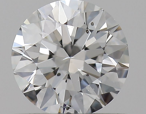 0.5 carat F-SI2 Excellent cut Natūralus Round Deimantas (1)