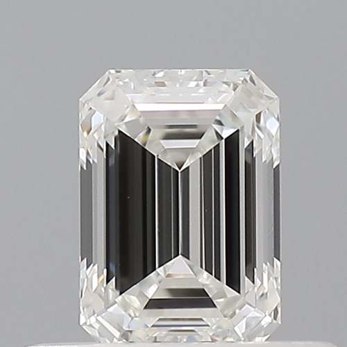 0.5 carat F-VVS2 Natūralus Emerald Deimantas (1)