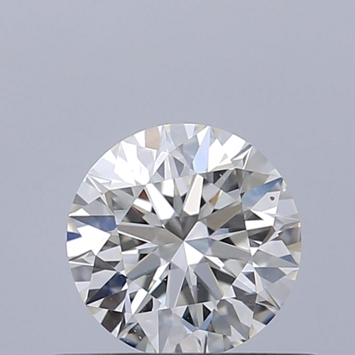 0.52 carat I-VS2 Excellent cut Natūralus Round Deimantas (1)