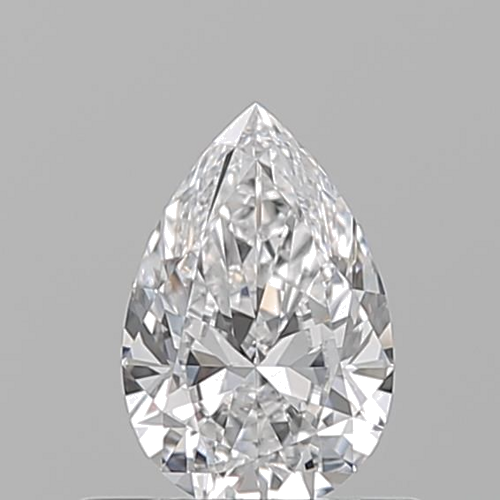 0.54 carat D-VS1 Natūralus Pear Deimantas (1)