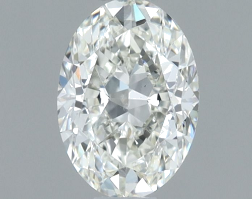 0.5 carat J-VVS2 Natūralus Oval Deimantas (1)