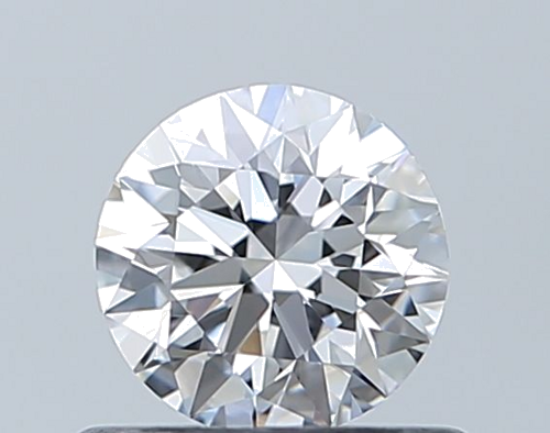 0.51 carat D-VVS2 Excellent cut Natūralus Round Deimantas (1)