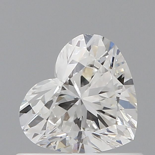 0.5 carat F-SI1 Natūralus Heart Deimantas (1)