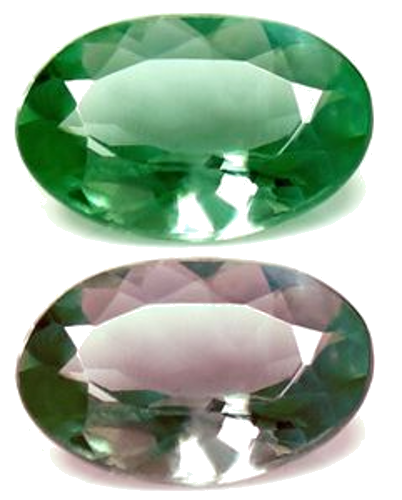 0.46 carat GREEN Oval Alexandrite (1)