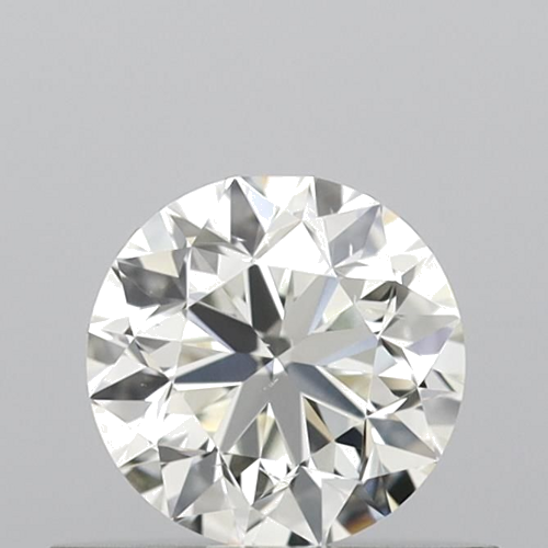 0.5 carat K-SI1 GD cut Natūralus Round Deimantas (1)