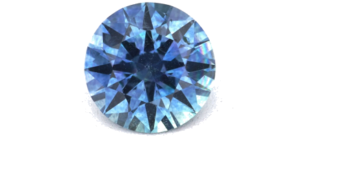 0.57 carat BLUE Round Safyras (1)