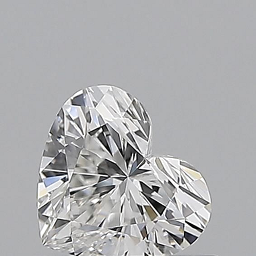 0.5 carat F-VVS1 Natūralus Heart Deimantas (1)