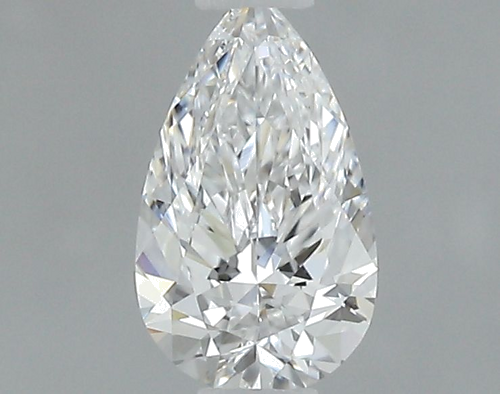 0.4 carat D-VVS2 Natūralus Pear Deimantas (1)
