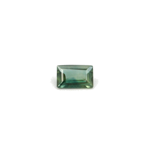 0.54 carat GREEN STEP cut Baguette Safyras (1)