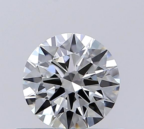 0.42 carat H-VVS2 Excellent cut Natūralus Round Deimantas (1)