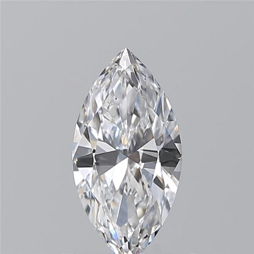 0.51 carat D-SI1 Natūralus Marquise Deimantas (1)