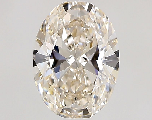 0.6 carat K-VVS2 Natūralus Oval Deimantas (1)