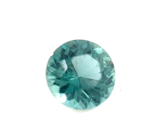 0.44 carat BLUE Round Tourmaline (1)