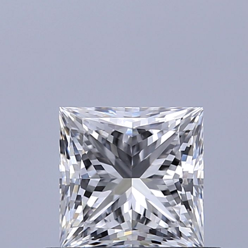 0.61 carat D-VS1 Natūralus Princess Deimantas (1)