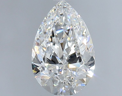1.0 carat E-VS2 Natūralus Pear Deimantas (1)