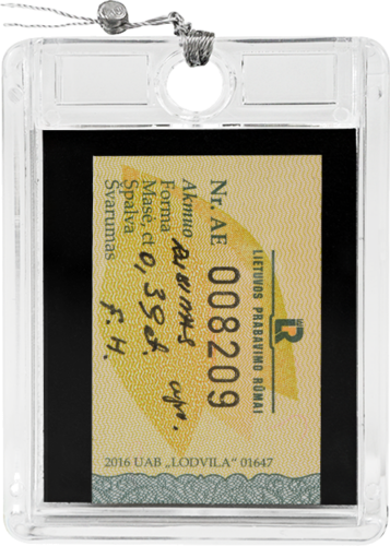 0,39 ct. Rubinas Apvalus F.H (2)