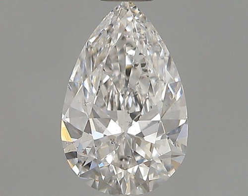 0.33 carat E-SI2 Natūralus Pear Deimantas (1)
