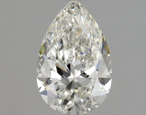 0.5 carat I-VS2 Natūralus Pear Deimantas (1)
