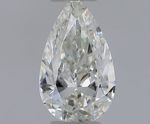 0.4 carat H-VVS1 Natūralus Pear Deimantas (1)