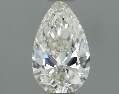 0.6 carat K-VS1 Natūralus Pear Deimantas (1)