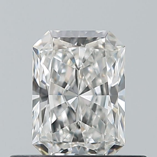 0.5 carat F-VS1 Natūralus Radiant Deimantas (1)