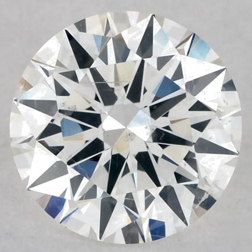 0.78 carat F-SI2 Excellent cut Natūralus Round Deimantas (1)