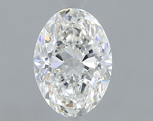0.6 carat D-VVS2 Natūralus Oval Deimantas (1)