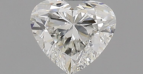 0.58 carat G-VS2 Natūralus Heart Deimantas (1)