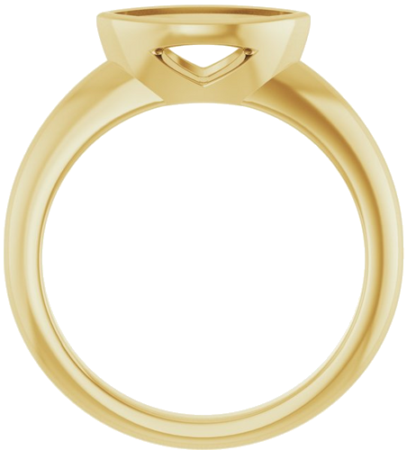 Sužadėtuvių Žiedas „Bezel-Set Solitaire“ 14k yellow gold Marquise 10mm x 5mm (2)