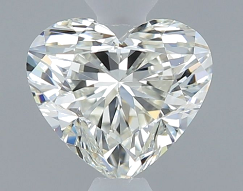 0.41 carat J-VVS1 Natūralus Heart Deimantas (1)