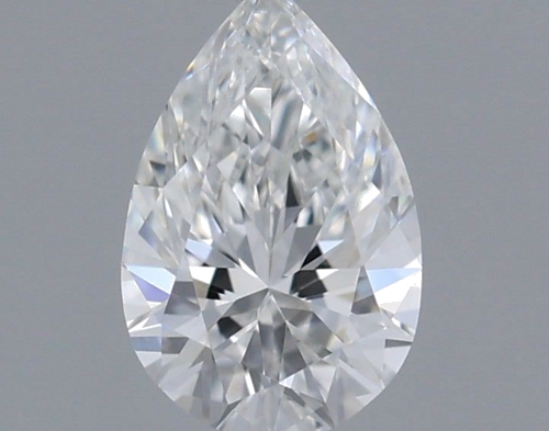 0.32 carat E-VVS1 Natūralus Pear Deimantas (1)