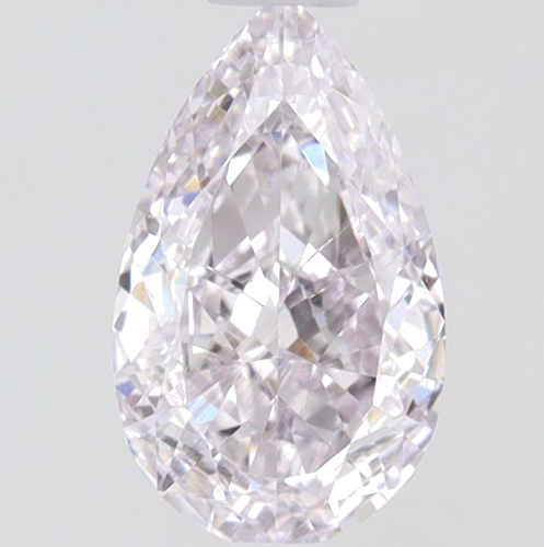 0.45 carat Fancy Light Pink-SI1 Natūralus Pear Deimantas (1)