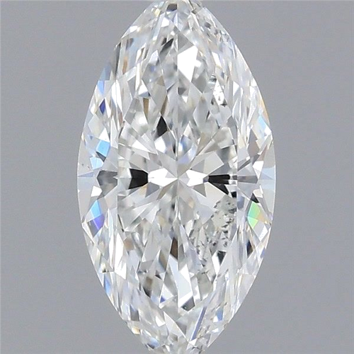 0.6 carat F-SI1 Natūralus Marquise Deimantas (1)