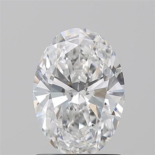 1.2 carat E-SI2 Natūralus Oval Deimantas (1)