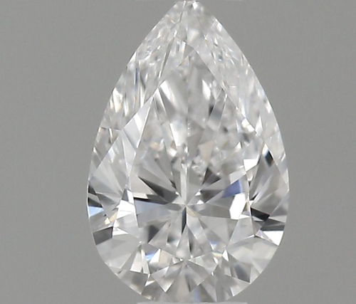 0.26 carat D-VS2 Natūralus Pear Deimantas (1)