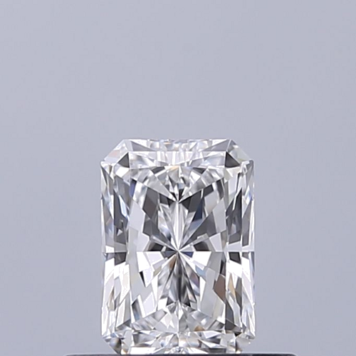 0.42 carat D-VVS1 Natūralus Radiant Deimantas (1)