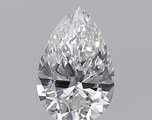 0.37 carat E-VS2 Natūralus Pear Deimantas (1)