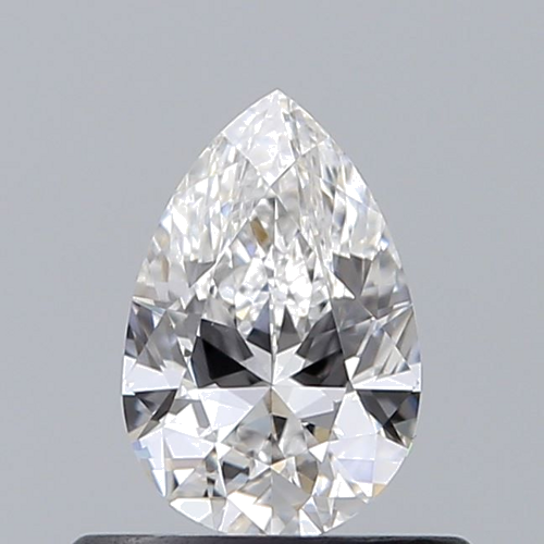 0.5 carat E-VS1 Natūralus Pear Deimantas (1)