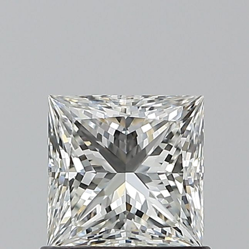 0.9 carat H-VVS2 Natūralus Princess Deimantas (1)