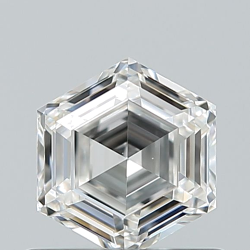 0.54 carat F-VS1 Natūralus Hexagonal Deimantas (1)