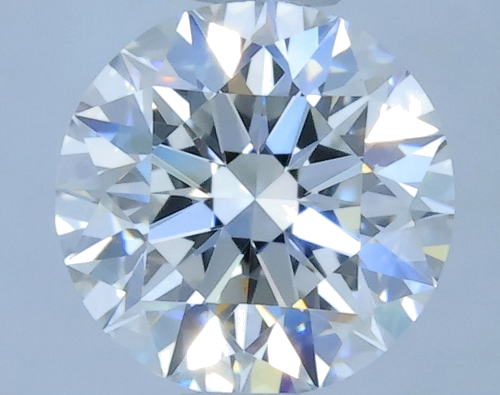 0.58 carat G-VVS2 Excellent cut Natūralus Round Deimantas (1)