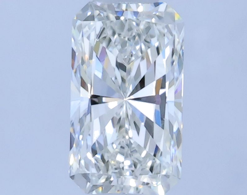 0.5 carat G-VVS2 Natūralus Radiant Deimantas (1)