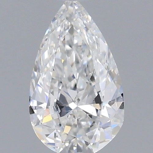 0.3 carat F-SI2 Natūralus Pear Deimantas (1)