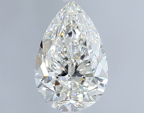 1.5 carat G-SI1 Natūralus Pear Deimantas (1)